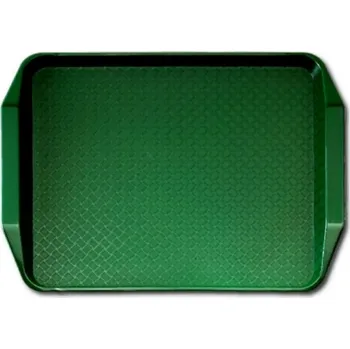 Podnos jídelní Fast Food zelený 30x43cm *