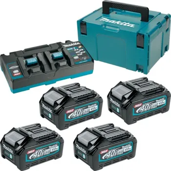 Příslušenství k nářadí MAKITA 191U28-6 Sada Li-ion XGT 40V 4xBL4040+1xDC40RB+Makpac free_store_pickup