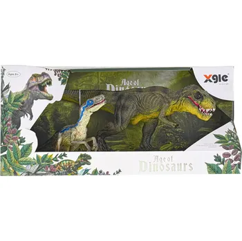 Mikro Trading Dinosaurus 17-30 cm 2 ks v krabičce