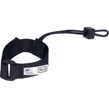 NLG Lanyard na zápěstí pro nářadí s nastavitelným obvodem 140-210 mm a nosností 3 kg – nylon, černá