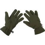 Fleecové rukavice MFH s izolací 3M™ Thinsulate™, OD zelená