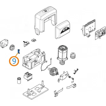 Pohon brány Came 119RIBK032 kolík hnacího pastorku - BK, BKE, AGS