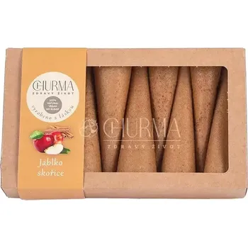 Sušené ovoce Ovocná placka Jablko skořice (Ovocná placka - zdroj vlákniny)