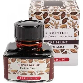 Hnědý inkoust Herbin s vůní kakaa 30ml (Hnědý inkoust Herbin s vůní kakaa 30ml)