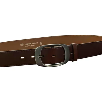 Módní doplněk Dámský tmavě hnědý pásek 72-1-04 velikost 100 cm 100 cm