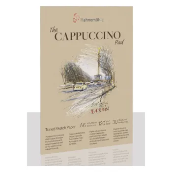 Výtvarný papír Skicák Hahnemühle cappuccino pad A4 120g (Skicák Hahnemühle cappuccino pad A4 120g)