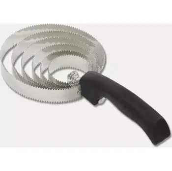 Čištění pro koně Kovové hřbílko maxi - 6 řad