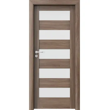 Interiérové dveře Porta Doors Interiérové dveře se zárubněmi Verte Home C5 Dekor: ořech verona 2, Šířka - orientace: 90 cm - levé