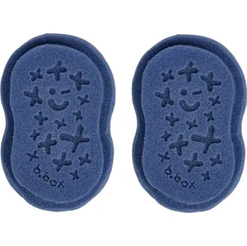 dětská jídelní sada B.box Náhradní houbičky pro dětský koupací kartáč - 2 ks