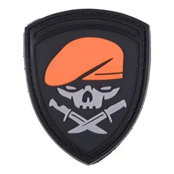 Nášivka WARAGOD Tactical nášivka Skull Knife, 4,5 x 6cm