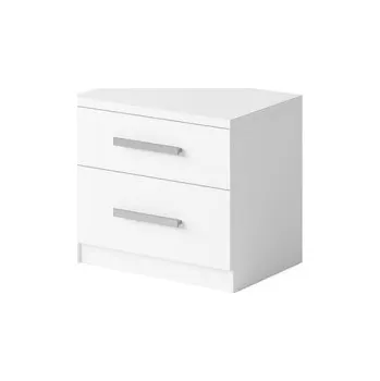 Noční stolek Noční stolek Kler KE03, Barva: bílá MIRJAN 5902928899160