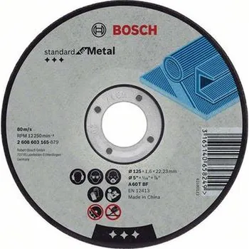 Řezný kotouč BOSCH Expert for Metal Dělicí kotouč rovný 115x22,23x2,5 mm 2608600318 free_store_pickup