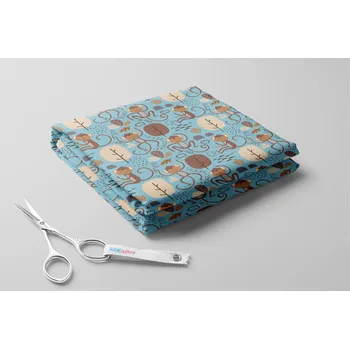 Softshell zimní, Veselé opičky Barva: Mentol