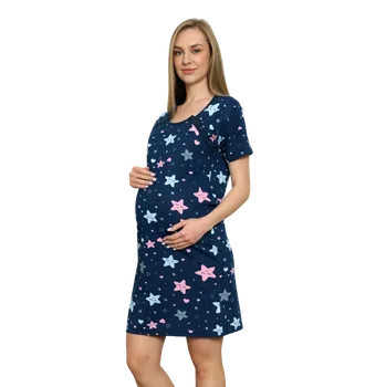 Dámská noční košile Italian Fashion Noční košile pro maminky LaPenna 21267 XXL Modrá