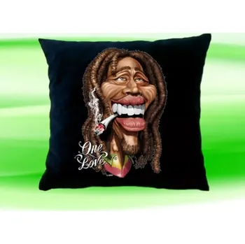 Dekorativní polštářek Polštářek Jamajčan One Love (40x40 cm )