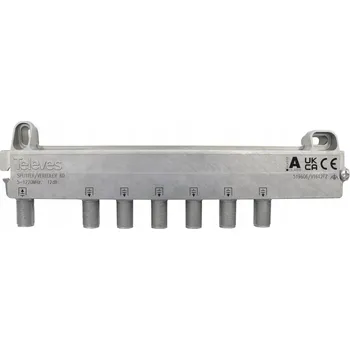 TELEVES 6cestný anténní rozbočovač rtv 519606 TELEVIZE