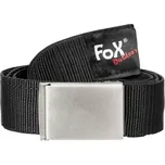 Fox Outdoor Opasek s vnitřní přihrádkou, černý, cca 4 cm