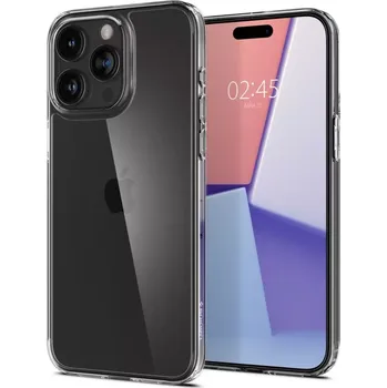 Telefonní příslušenství Silikonové pouzdro SPIGEN Airskin Hybrid na mobil Apple iPhone 15 Pro - Clear Transparent (Silikonový kryt či obal SPIGEN Airskin Hybrid na mobilní telefon Apple iPhone 15 Pro Clear Transparent)