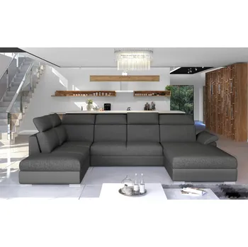 Sedací souprava ImportWorld Rohová rozkládací sedací souprava Lanneva do U - Inari 96 / Soft 29 (barva potahu) - pravá