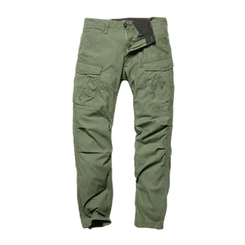 Vintage Industries Kalhoty Lester, olivová