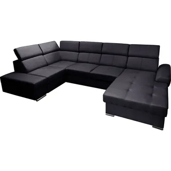 Sedací souprava ImportWorld Rohová sedací souprava Nairobi Bw1R2FOTB do U - lux 23 (barva potahu) - pravá