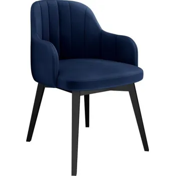 Křeslo Čalouněné křeslo ST105, Barva křesla: černá, Potah: Magic Velvet 2216 MIRJAN 5903211304804