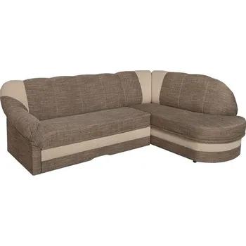 Sedací souprava Rohová sedací souprava Bransa Bis, Strana: pravá, Potah: Nevada 04 + Nevada 06 MIRJAN 5902928835137