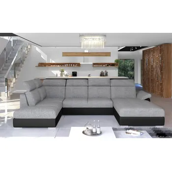 Sedací souprava ImportWorld Rohová rozkládací sedací souprava Lanneva do U - Sawana 21 / Soft 11 (barva potahu) - pravá