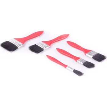 Malířský štětec Štětce dřevěné sada 5 ks