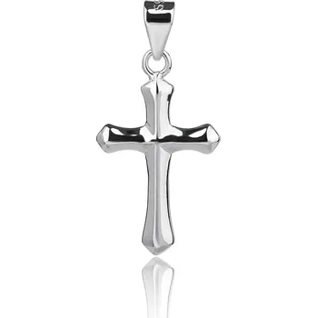 Přívěsek NUBIS® Stříbrný přívěšek kříž - NB-4484