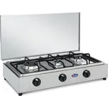 Plynový vařič CF Parker 3 hořáky nerez 18/10 4,65 kW – propan-butan 300ACCGP