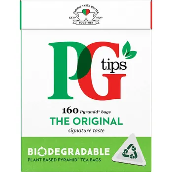 PG Tips Černý čaj, 160x 2,9 g