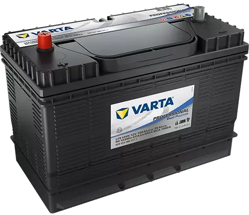 Trakční baterie VARTA Professional Dual Purpose (Deep cycle) 105Ah, 12V, LFS 105N (WET duální - elektrolytová bezúdržbová startovací a trakční baterie v 1)