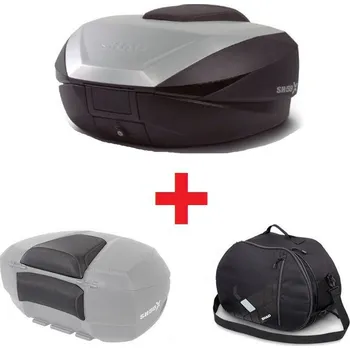 Motodoplněk Vrchní kufr na motorku Shad SH59X + Opěrka zad Shad D0RI80 + Brašna X0IB10