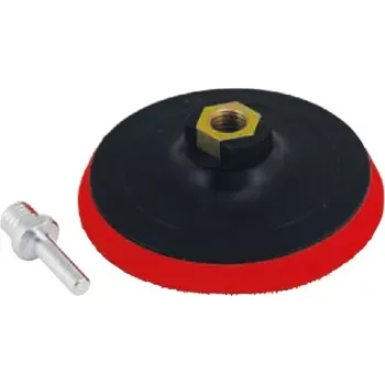 Brusný papír Unašeč se suchým zipem 125 mm, M14 + dřík 6 mm, Triumf (Triumf - profi)