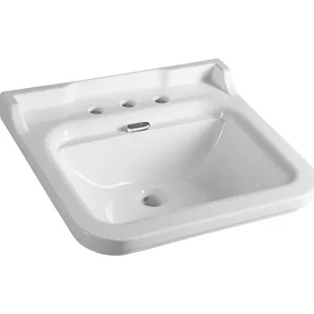 WALDORF keramické umyvadlo 60x55cm, 3 otvory, bílá