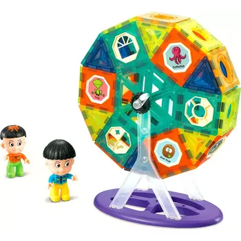 ostatní stavebnice Stavebnice magnetická 71ks v krabičce