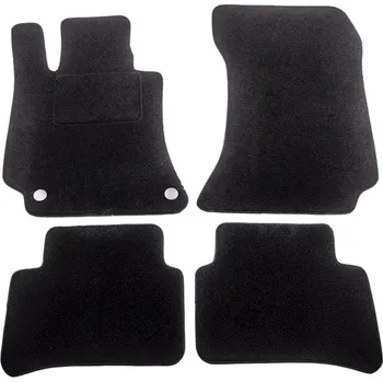 autokoberec ACI textilní koberce pro MERCEDES-BENZ W212 "E" 09- černé (sada 4 ks)