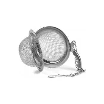 Cedník a síto Sítko čajové závěs klip 5,4cm nerez * (DOPRODEJ - 1 kus)