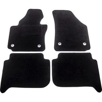 autokoberec ACI textilní koberce pro VW TOURAN 03-06 černé (pro oválné příchytky) sada 4 ks