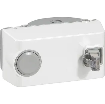 Elektrická zásuvka LEG 076533 MOSN 1XRJ45 FTPC6 KABEL BÍ