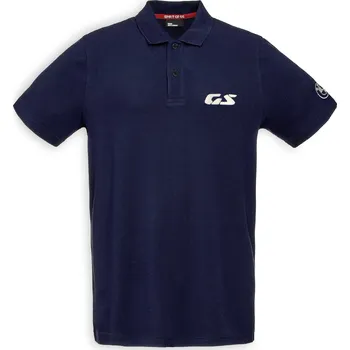 Pánské tričko BMW Motorrad Pánské polo triko BMW GS - modré Velikost: S