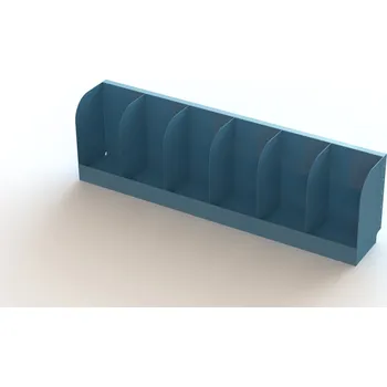 Dílenský regál CORYNOR 260x76x46 cm 6