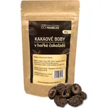 Čokoládovna Troubelice Kakaové boby v hořké čokoládě Hmotnost: 150 g