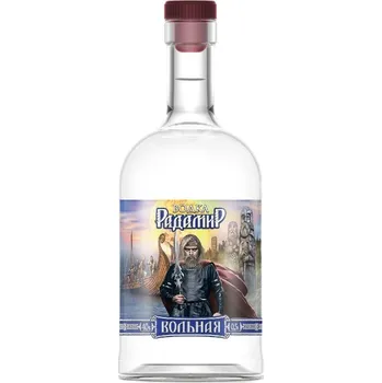 Vodka Vodka Radamir Volnaya 0,5L 40%