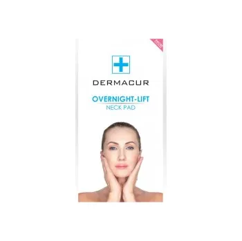 Pleťová maska DERMACUR Overnight-Lift NECK PAD Gelová maska 1 ks