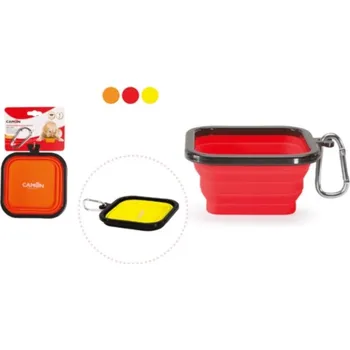 Miska pro psa CAMON CESTOVNÍ MISKA HRANATÁ 1000 ml