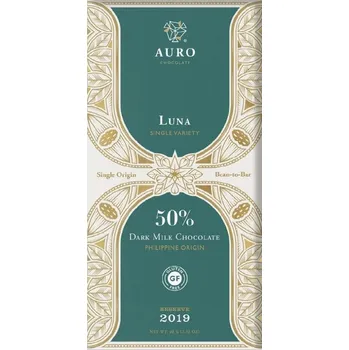 Čokoláda Auro - Luna Tmavá mléčná 50% čokoláda