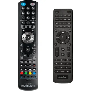 Dálkový ovladač SILVERCREST SIRD 14 D1 + ovládání TV (mini TV) - dálkový ovladač duplikát