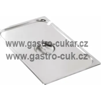 GASTRONORM Víko GN 1/3 nerezové s výsekem pro naběračku